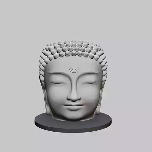 Buddha cachepot 3D print model