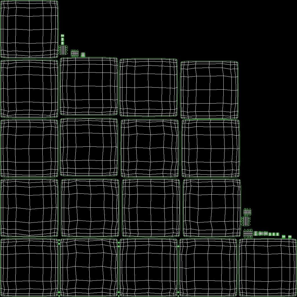 Ice Cube Set 3D model_15
