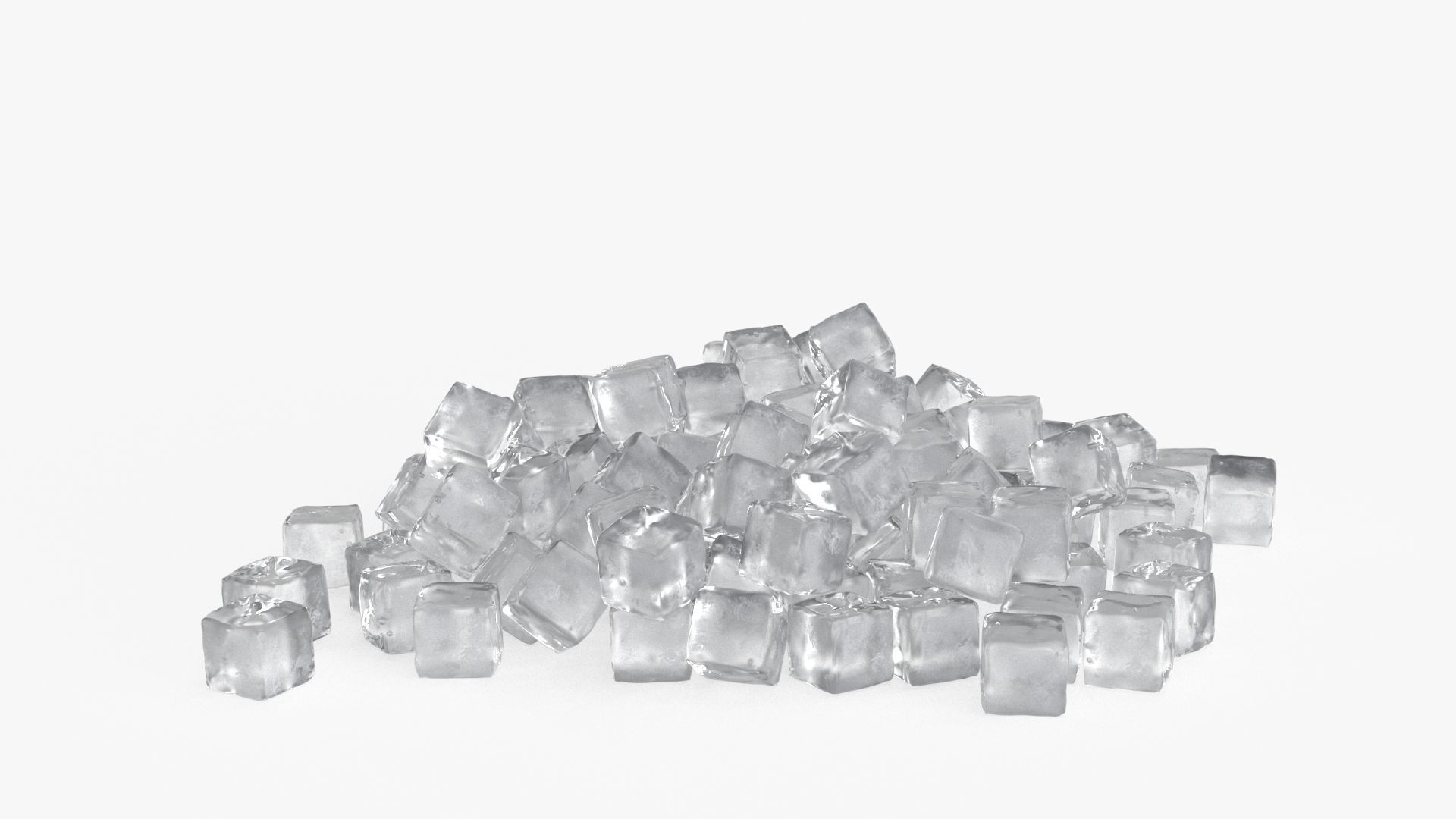 Ice Cube Set 3D model_5