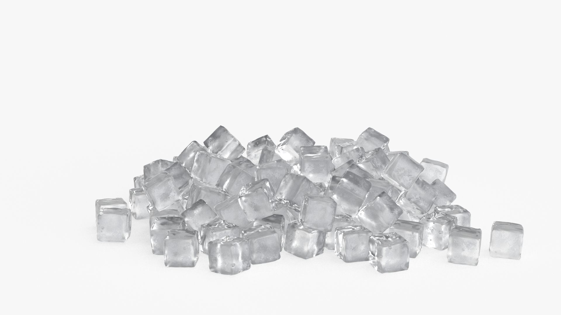Ice Cube Set 3D model_10