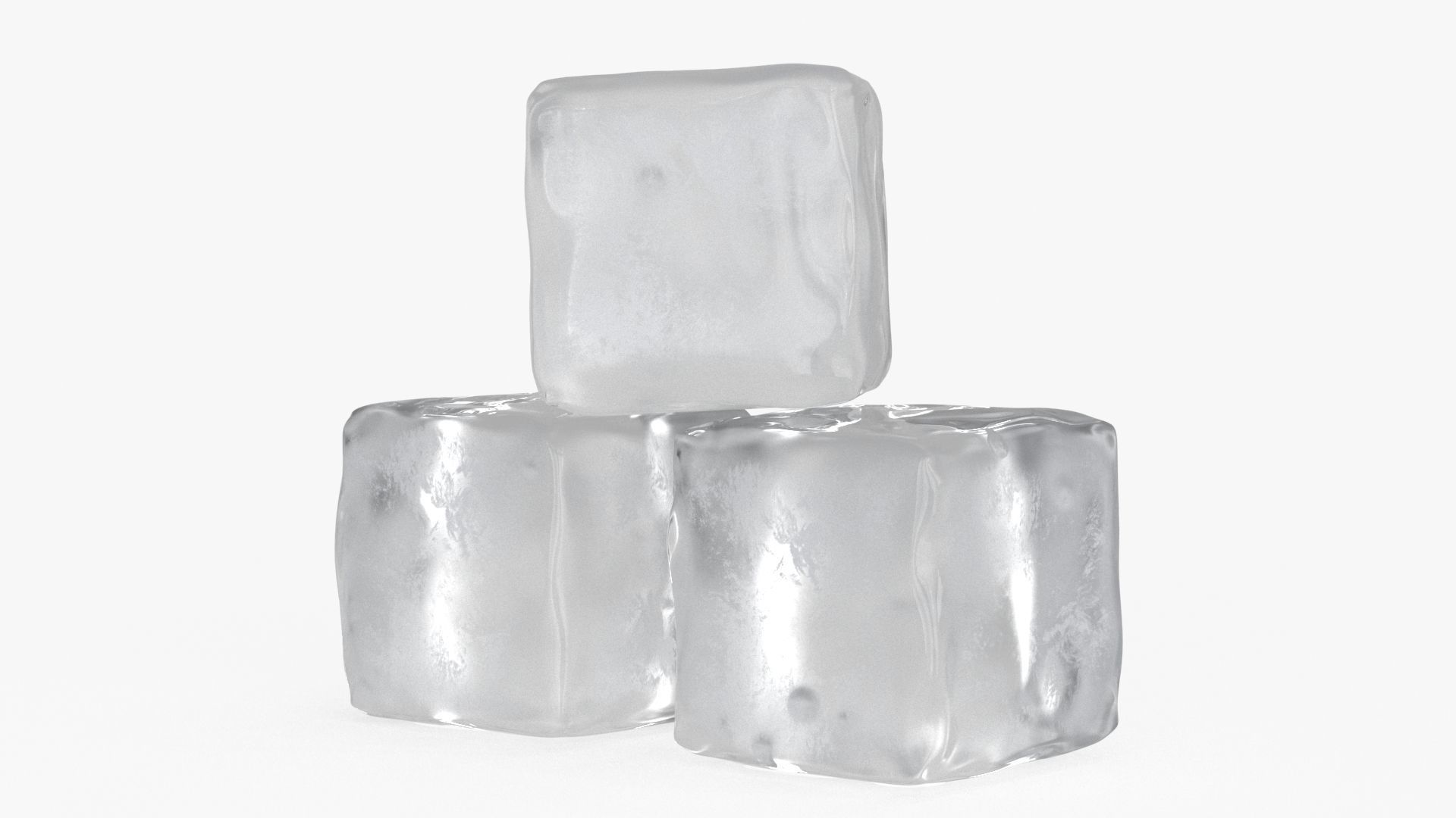 Ice Cube Set 3D model_2