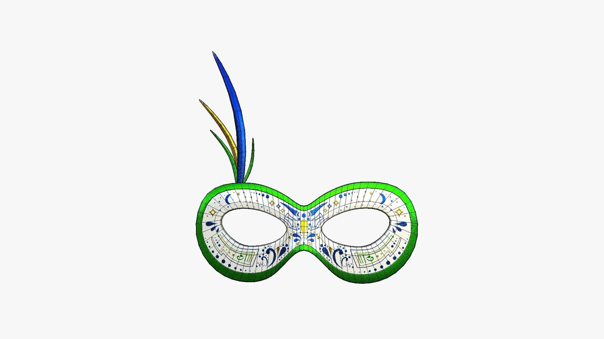 12 Carnival Mask I Collection - Costume Character Design _62