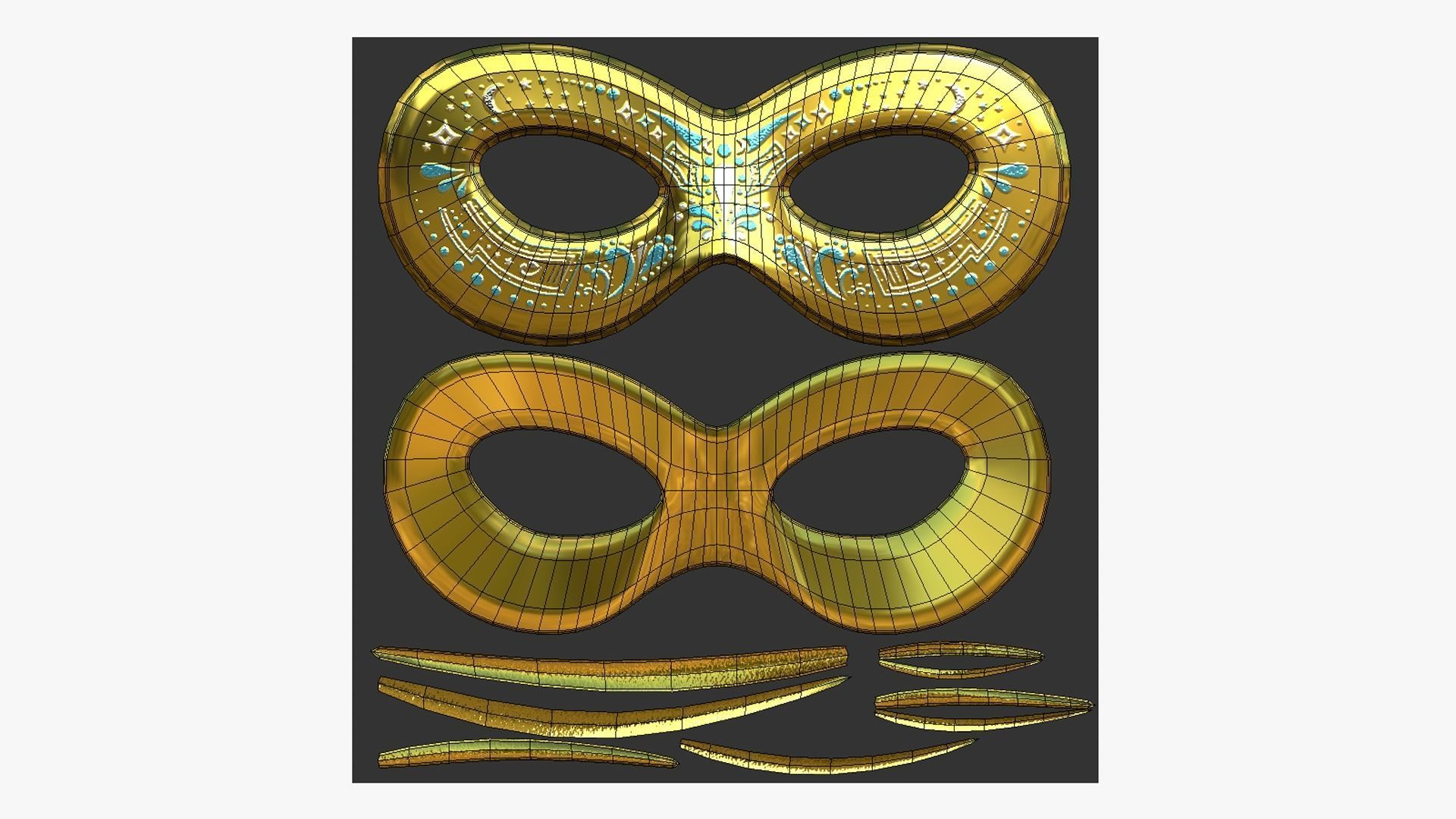 12 Carnival Mask I Collection - Costume Character Design _89