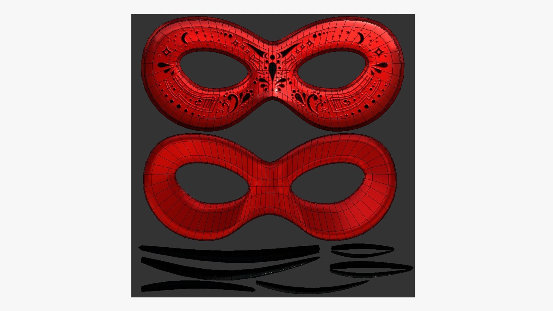 12 Carnival Mask I Collection - Costume Character Design _86