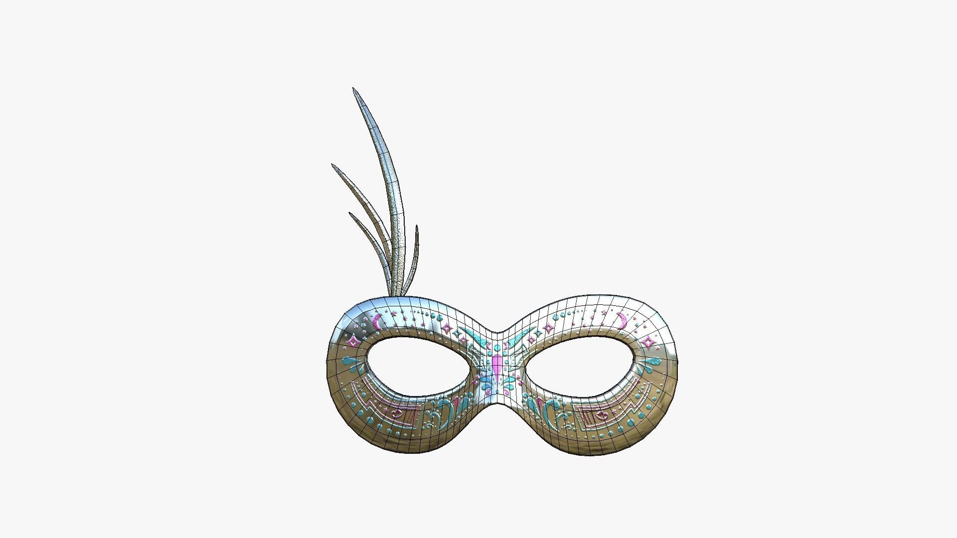 12 Carnival Mask I Collection - Costume Character Design _68