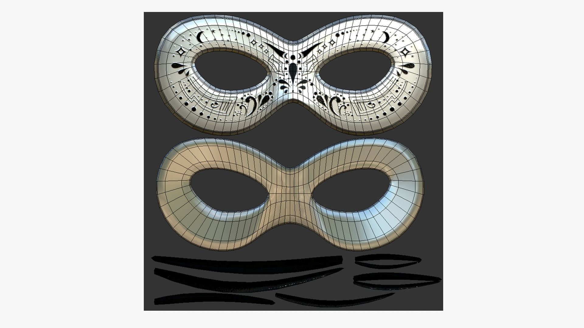 12 Carnival Mask I Collection - Costume Character Design _59