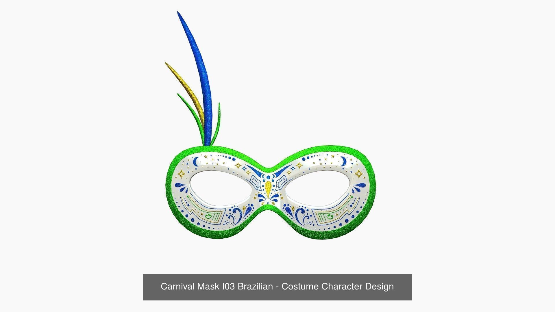 12 Carnival Mask I Collection - Costume Character Design _3