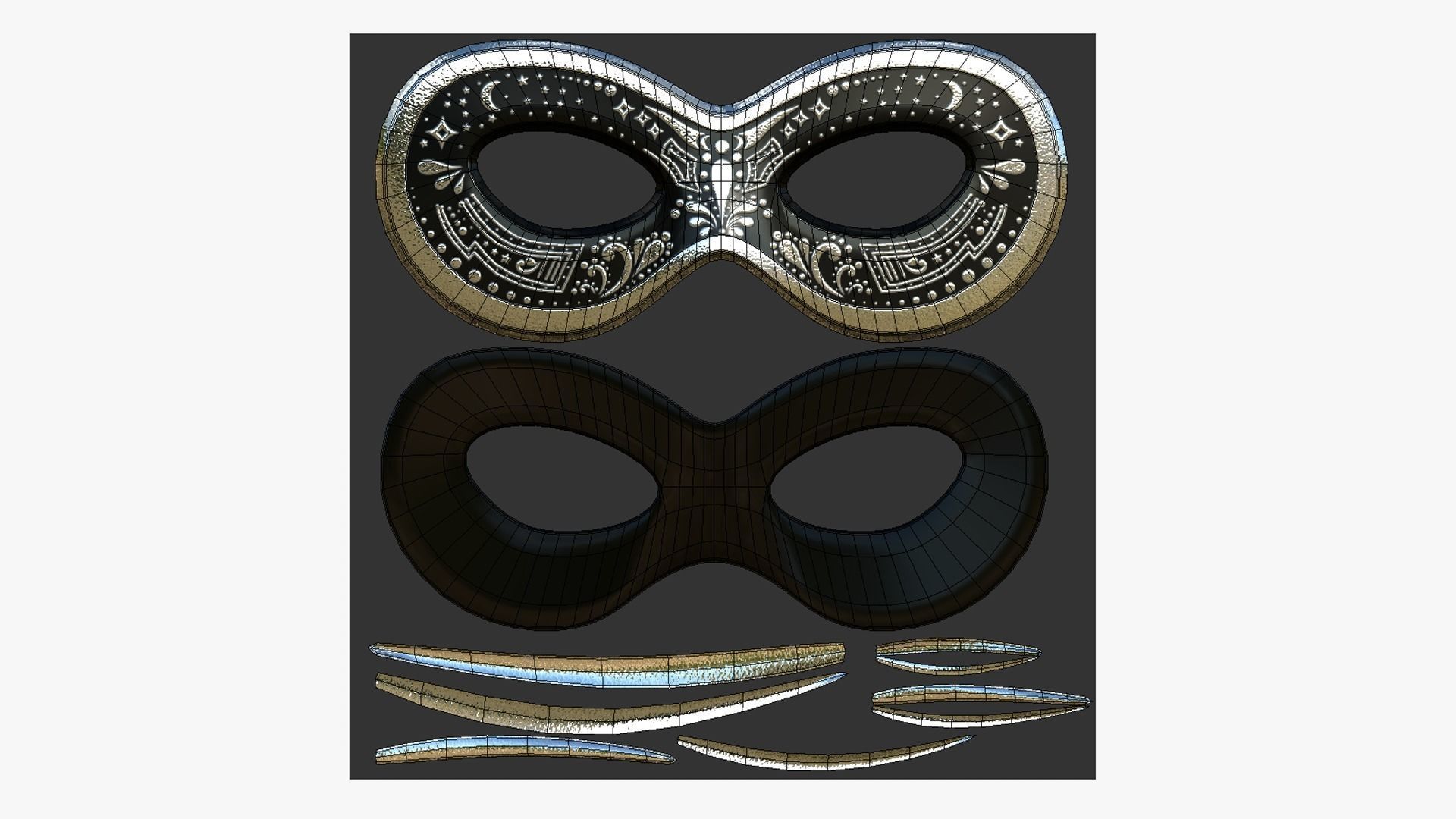 12 Carnival Mask I Collection - Costume Character Design _80