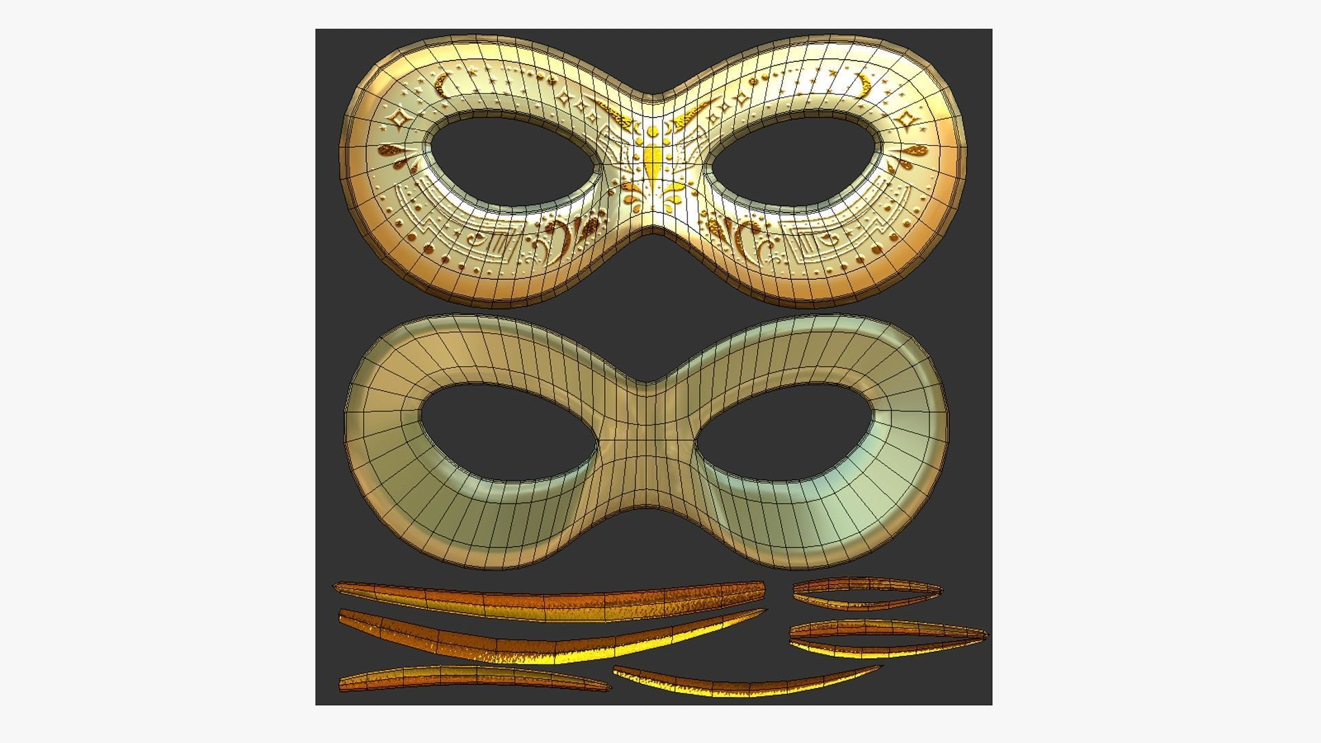 12 Carnival Mask I Collection - Costume Character Design _88