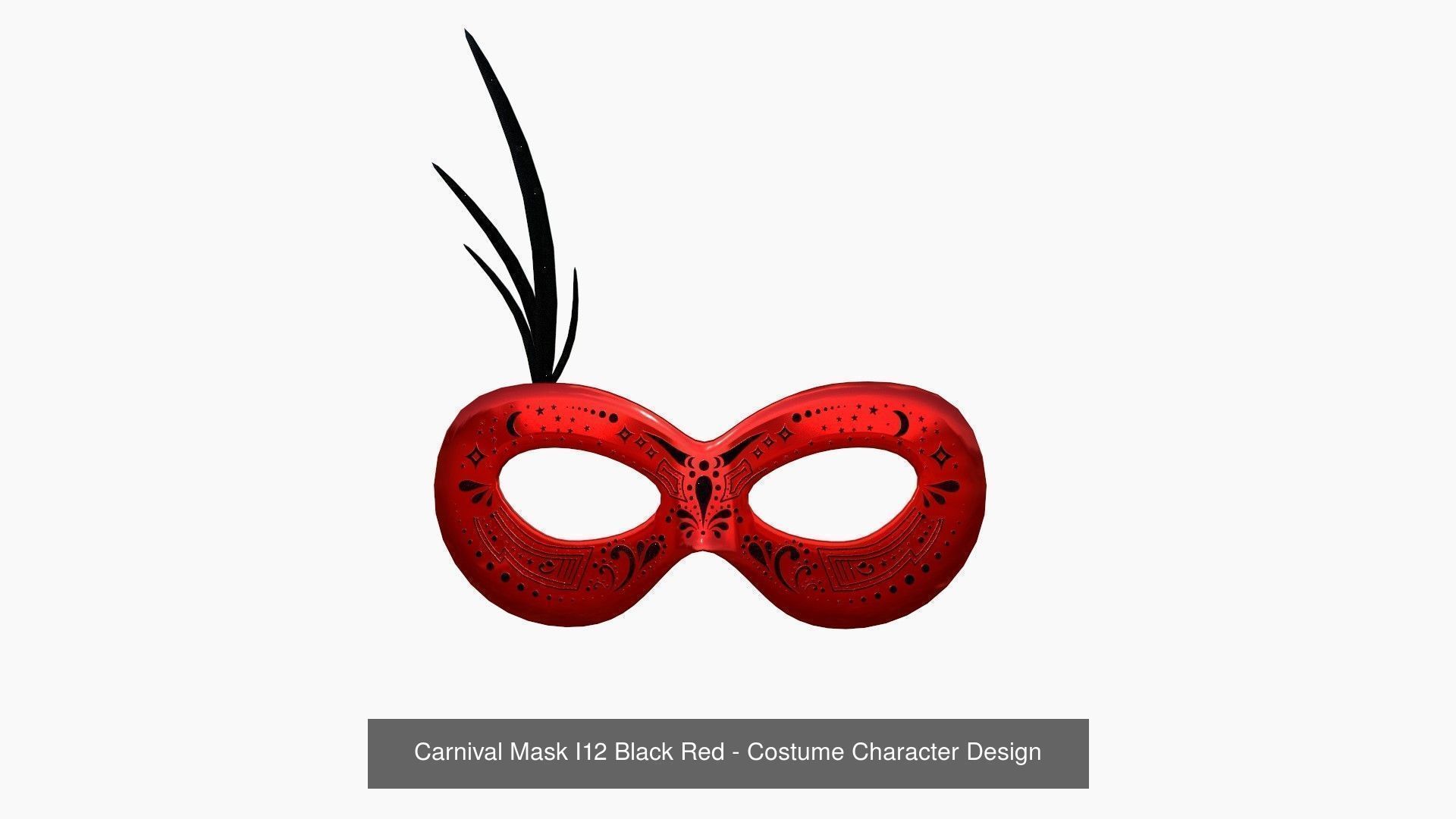 12 Carnival Mask I Collection - Costume Character Design _12