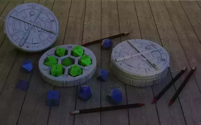 Light saber dice Holder