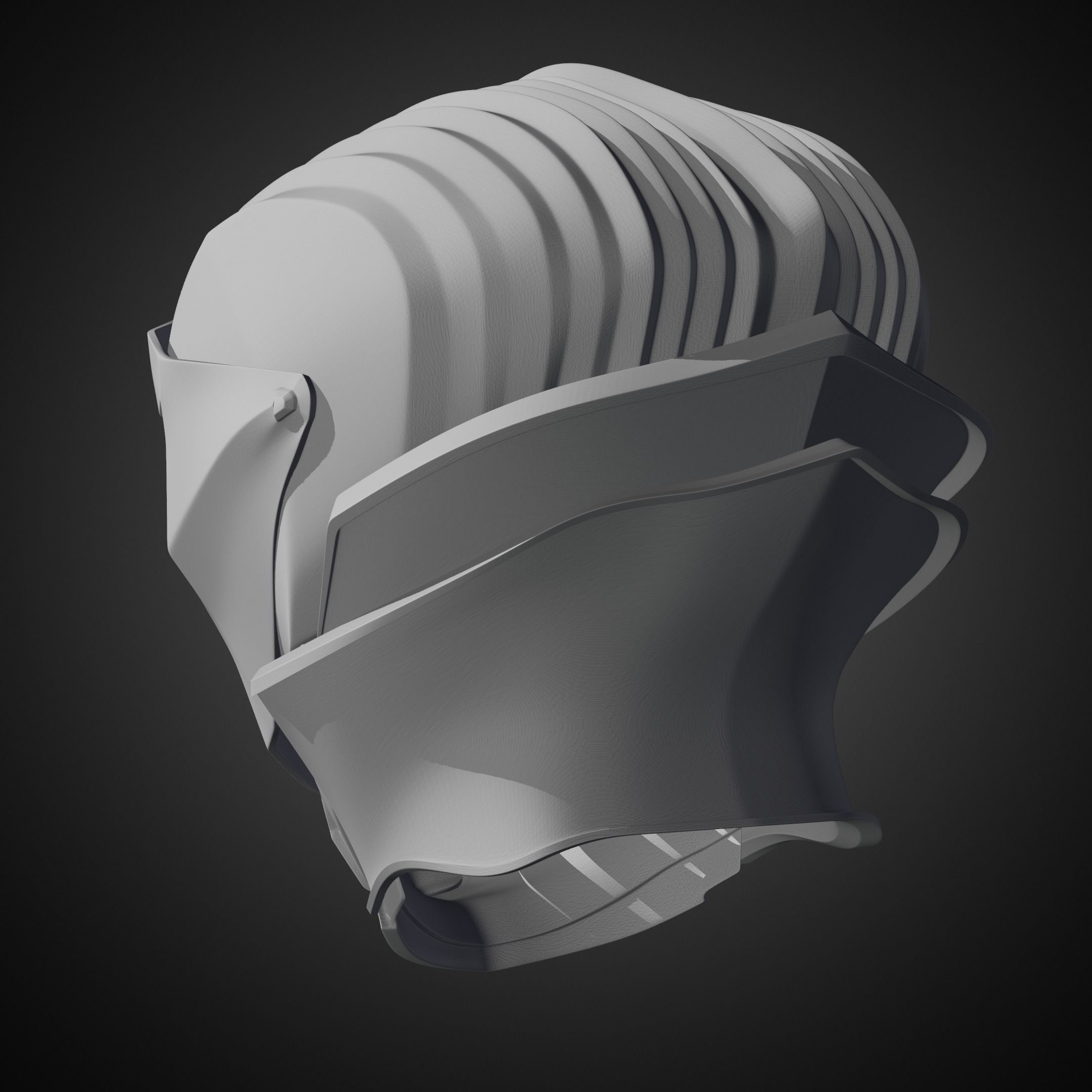 Star Wars Marrok Helmet for Cosplay 3D print model_11