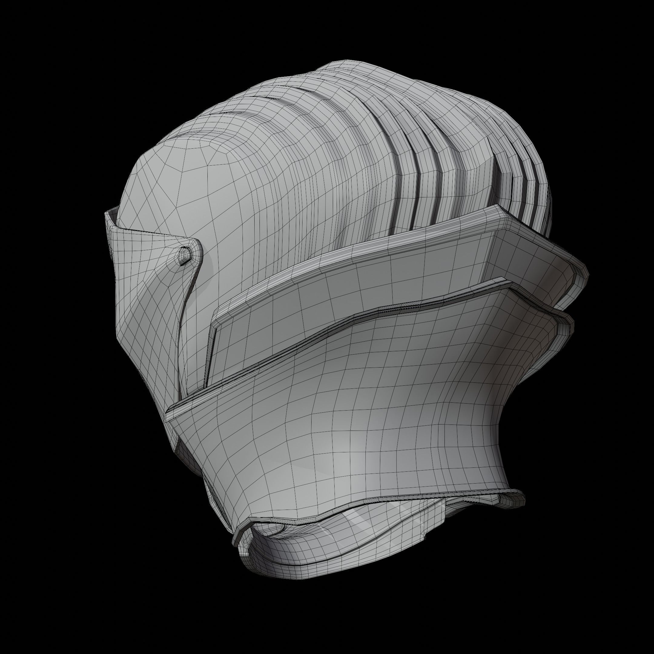 Star Wars Marrok Helmet for Cosplay 3D print model_17