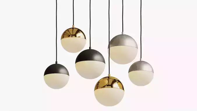 Pendant lamp odeon light pinga