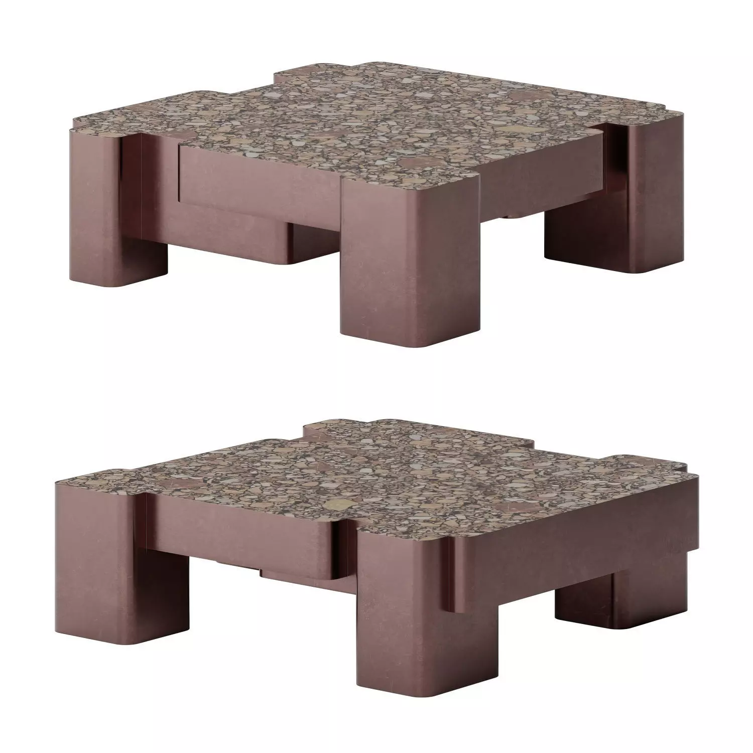 Xenolith Coffee Table II by Kelly Wearstler 3D model_0