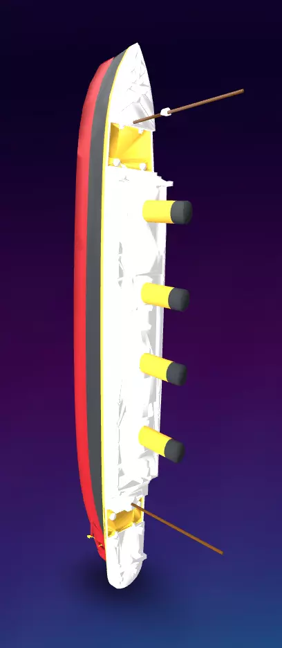 Titanic Model 3D model