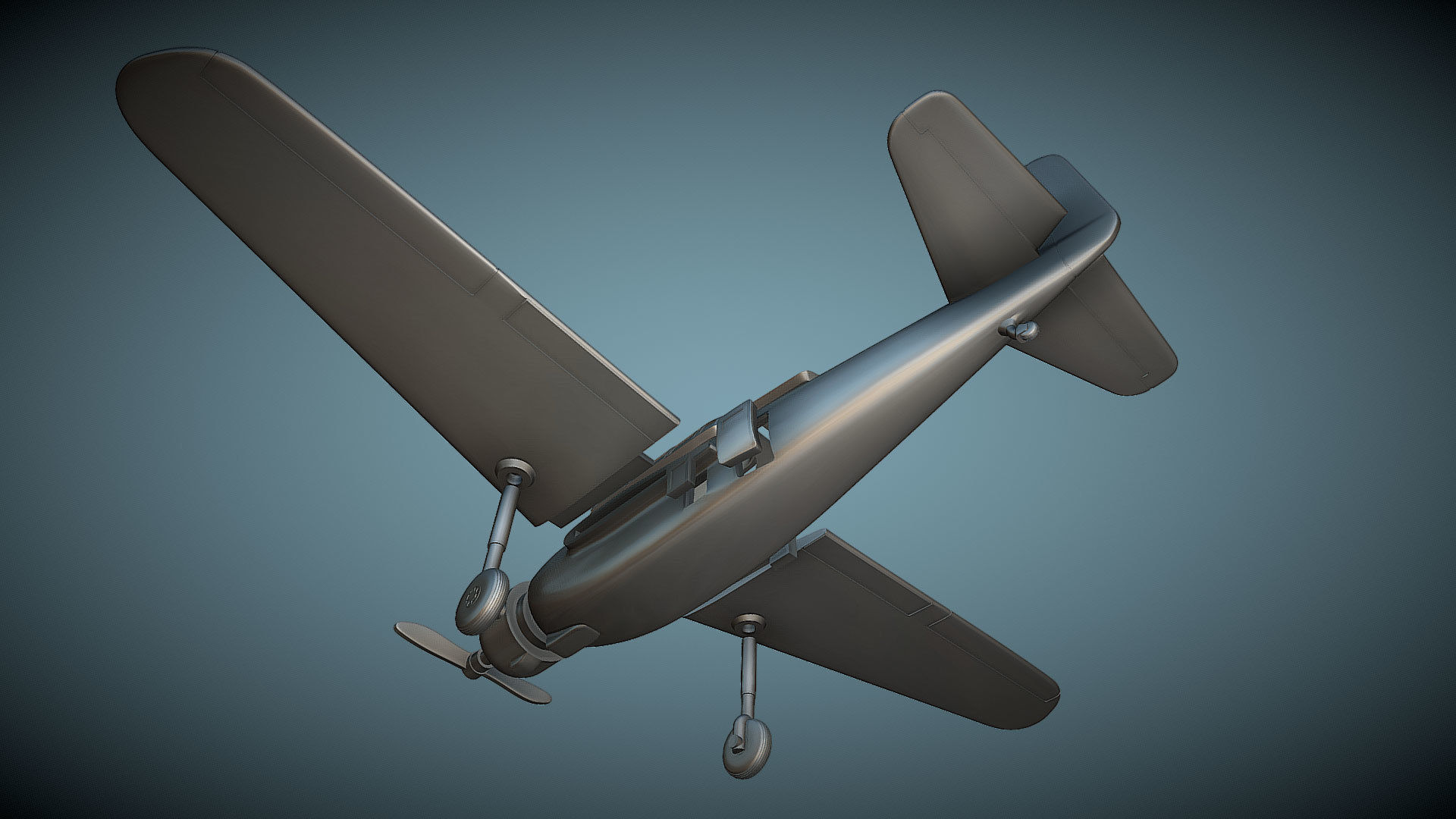 Kyushu K11W Shiragiku - 3D Printable Model 3D print model_4