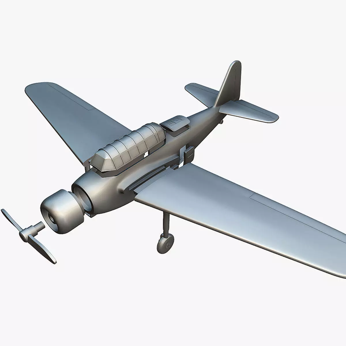 Kyushu K11W Shiragiku - 3D Printable Model 3D print model_0