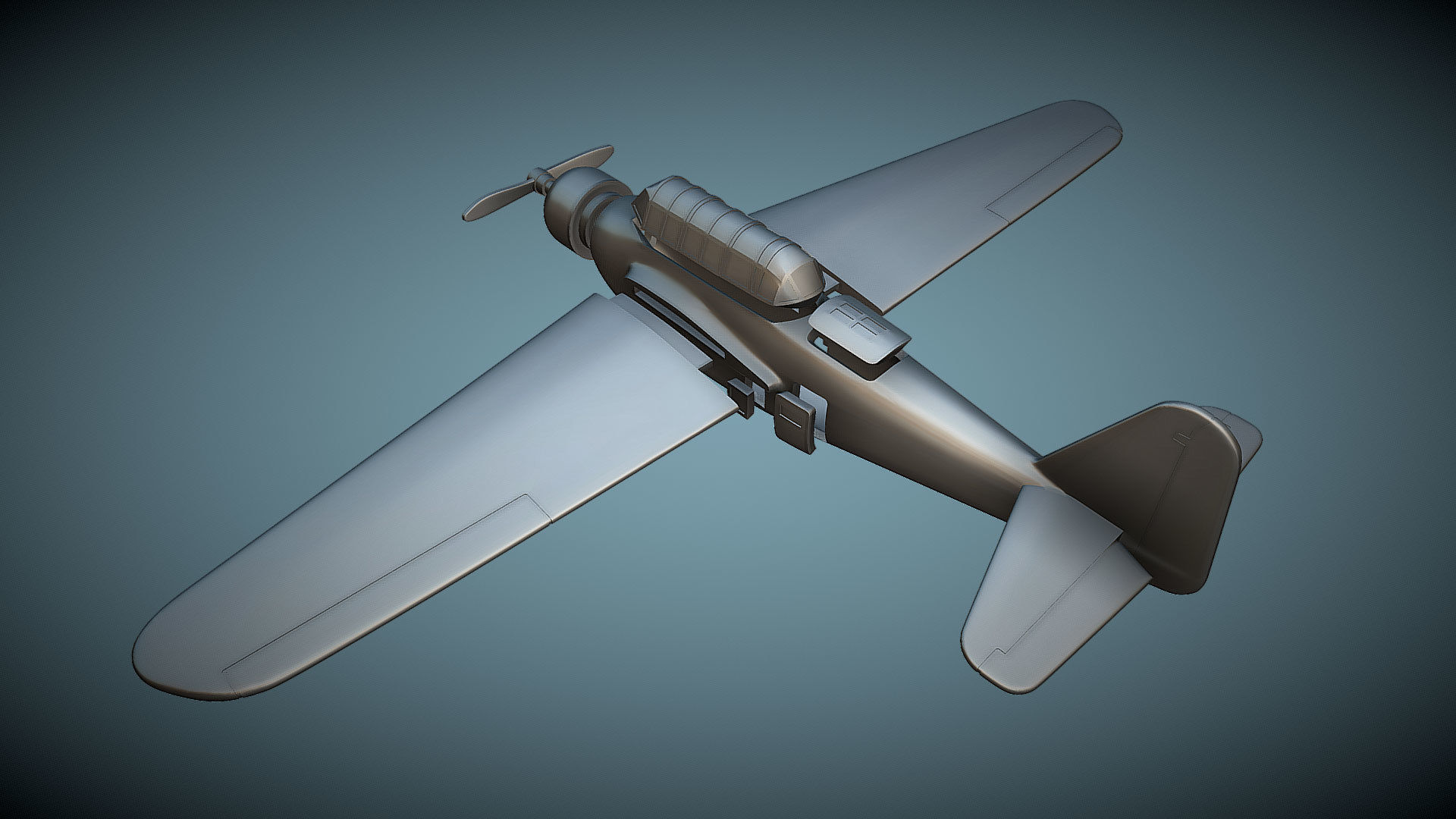 Kyushu K11W Shiragiku - 3D Printable Model 3D print model_2