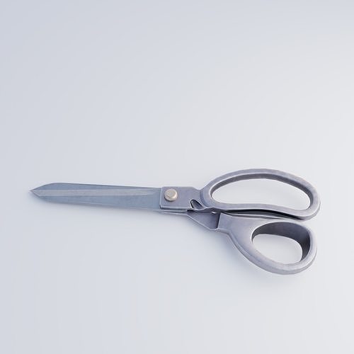Tailor Scissors Low-poly 3D model