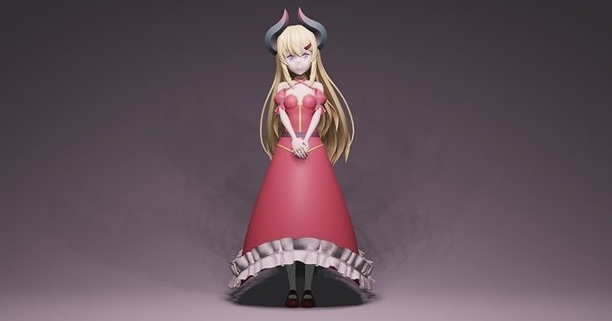 Anime Character - Lasti 3D model