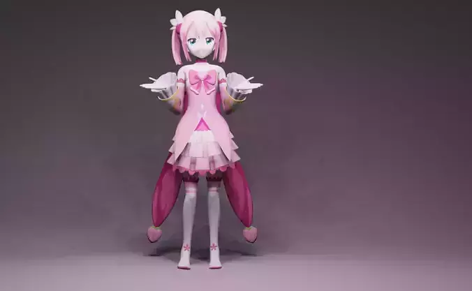 Anime Character - Momo Chiyoda