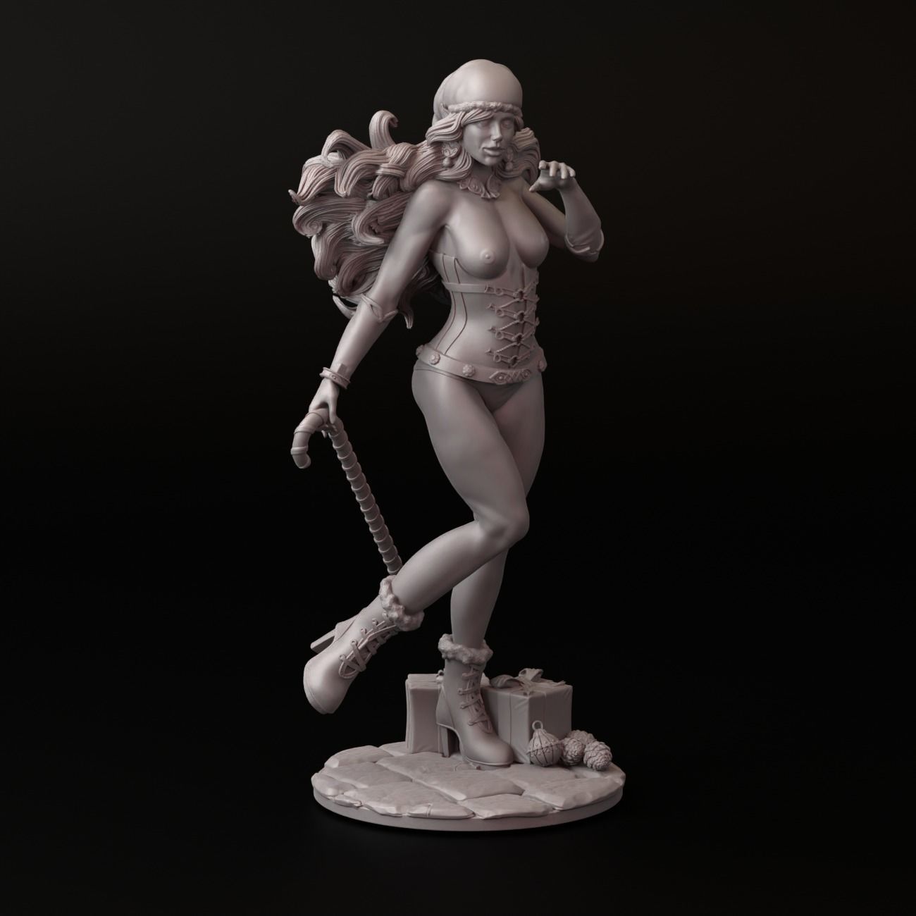 Santa s Helper 3D print model_9
