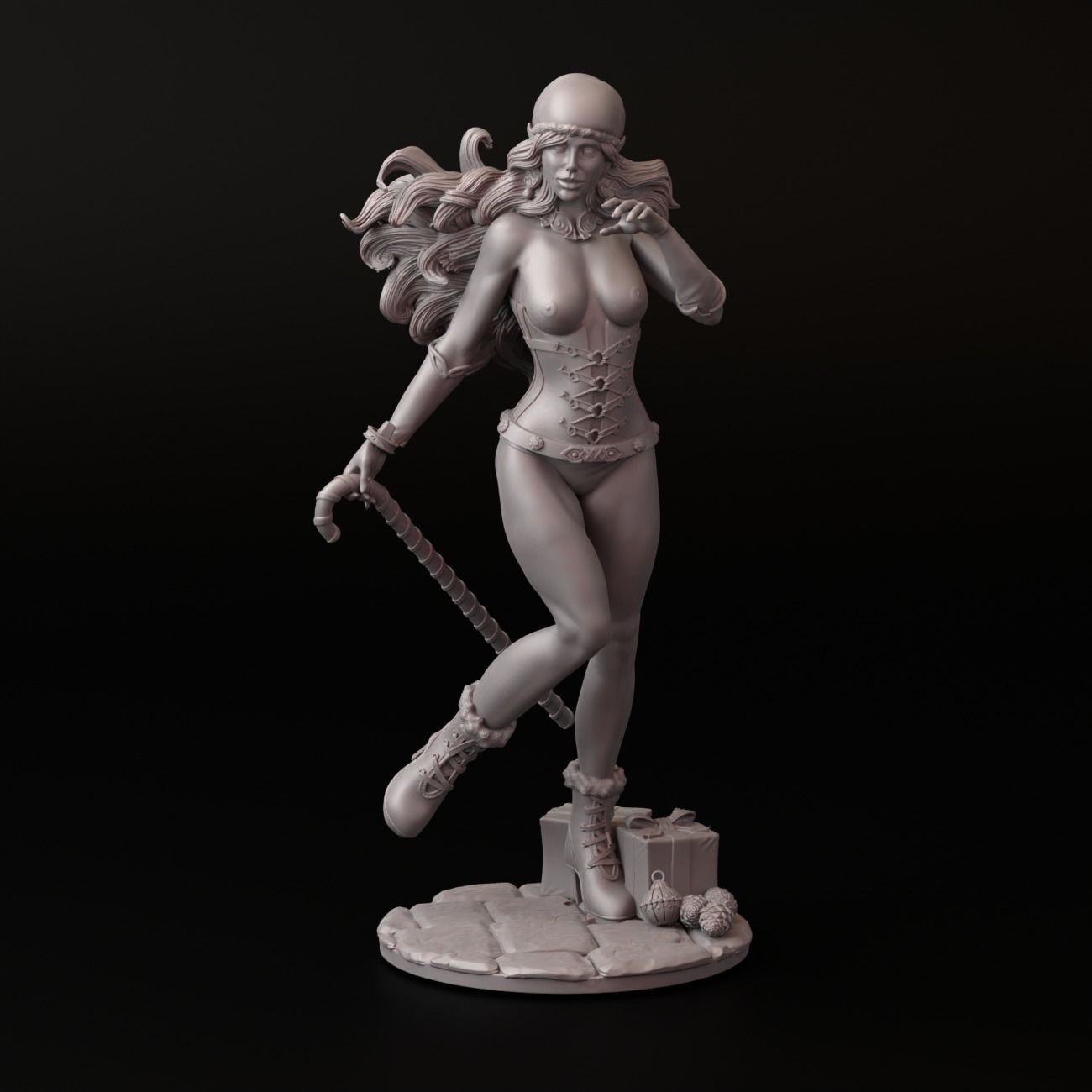 Santa s Helper 3D print model_6