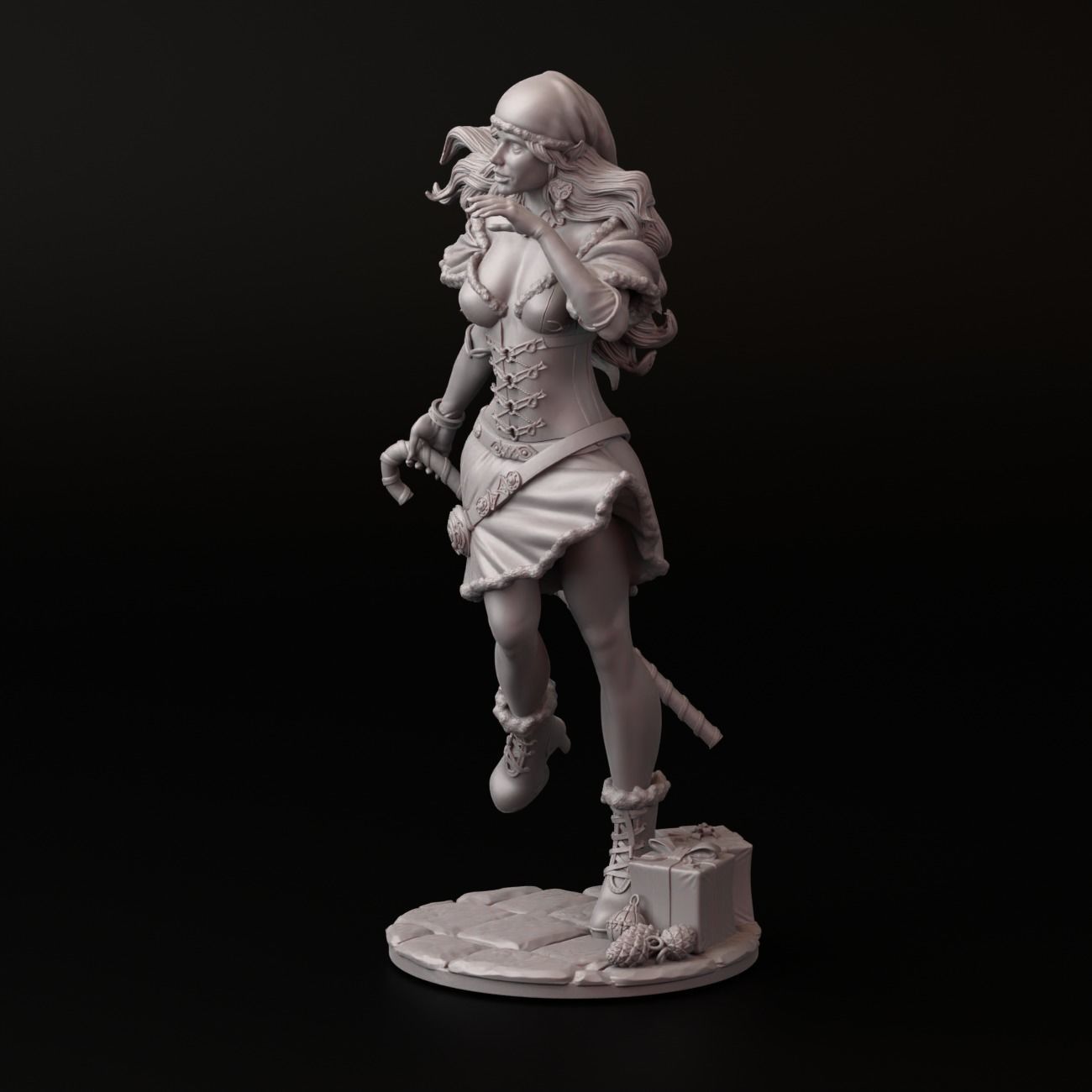Santa s Helper 3D print model_3