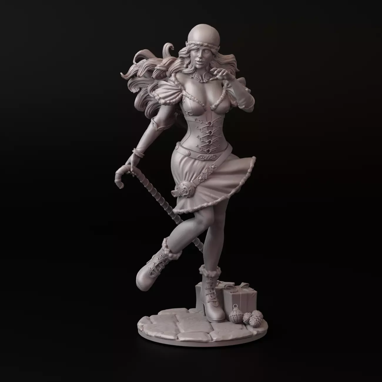 Santa s Helper 3D print model_0