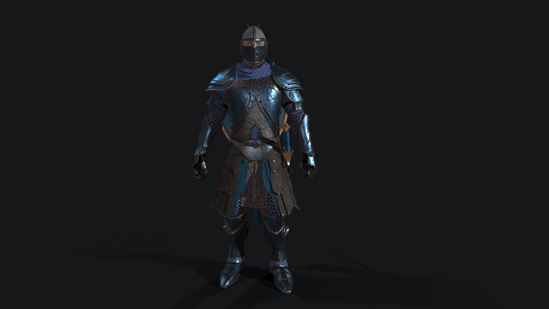 KnightsPack Low-poly 3D model_74