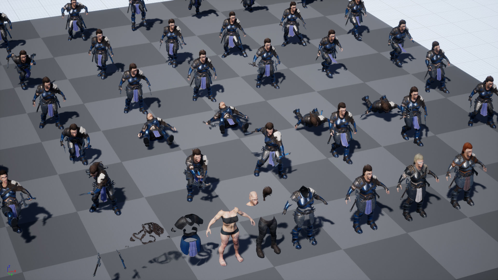 KnightsPack Low-poly 3D model_24