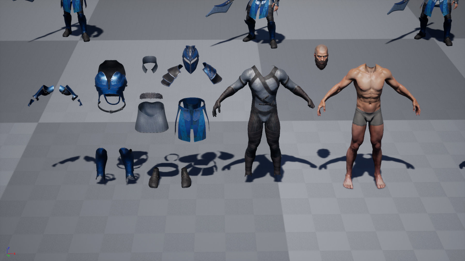 KnightsPack Low-poly 3D model_55