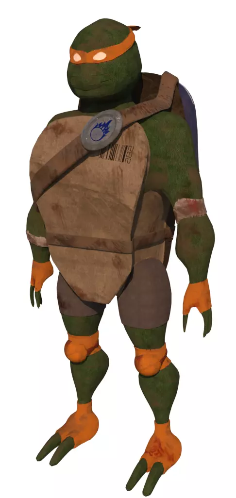 Teenage Mutant Ninja Turtle Free 3D model_0