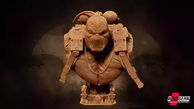 3DSERK Bane Bust Tested for 3D printing