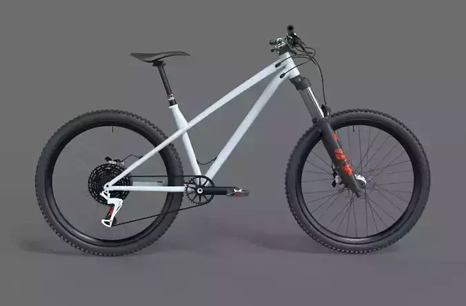 Mountain Bike 3d model Bicycle trail