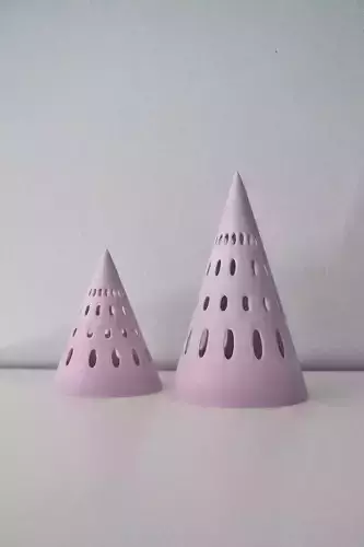 Arbol navidad luz  Free 3D print model