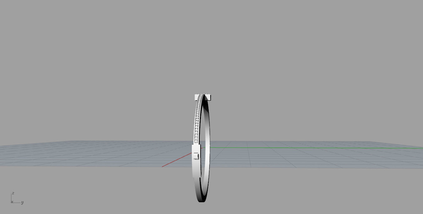 Tiffany bracelet 3D print model_10