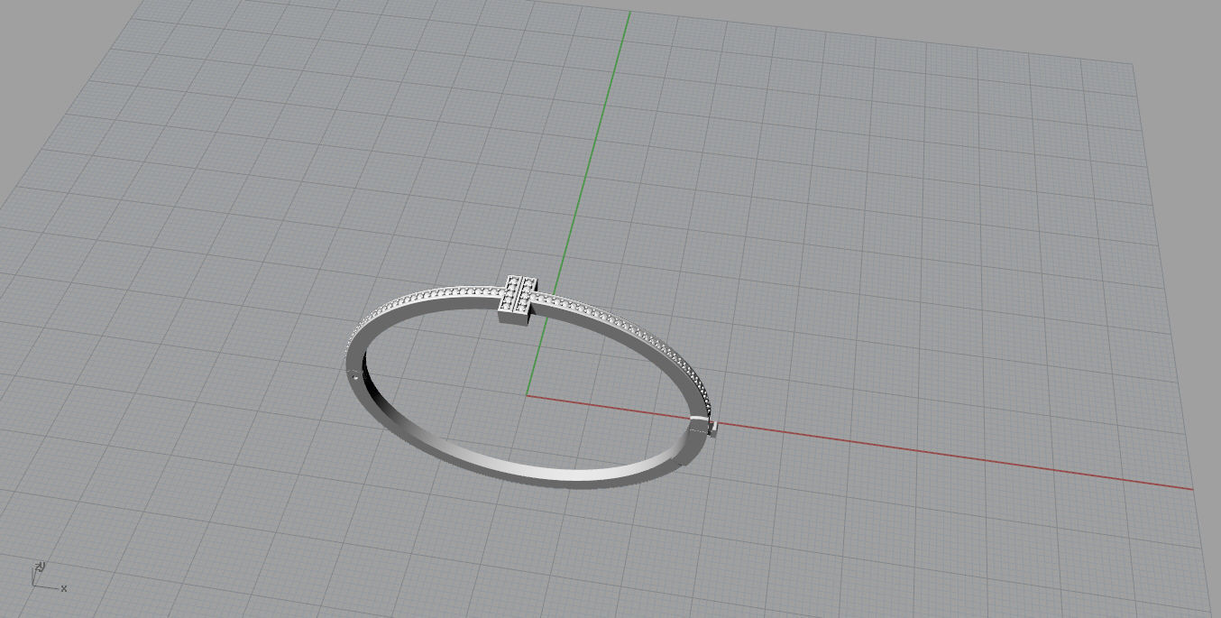 Tiffany bracelet 3D print model_12