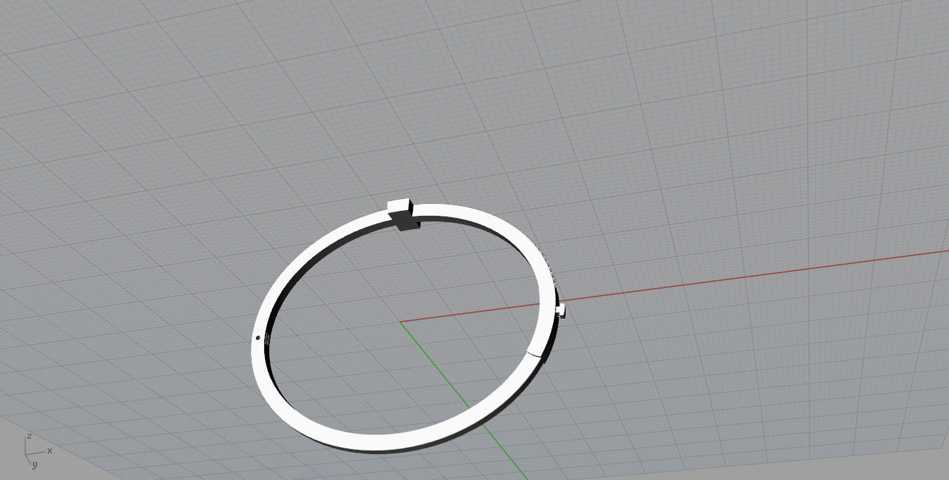 Tiffany bracelet 3D print model_11