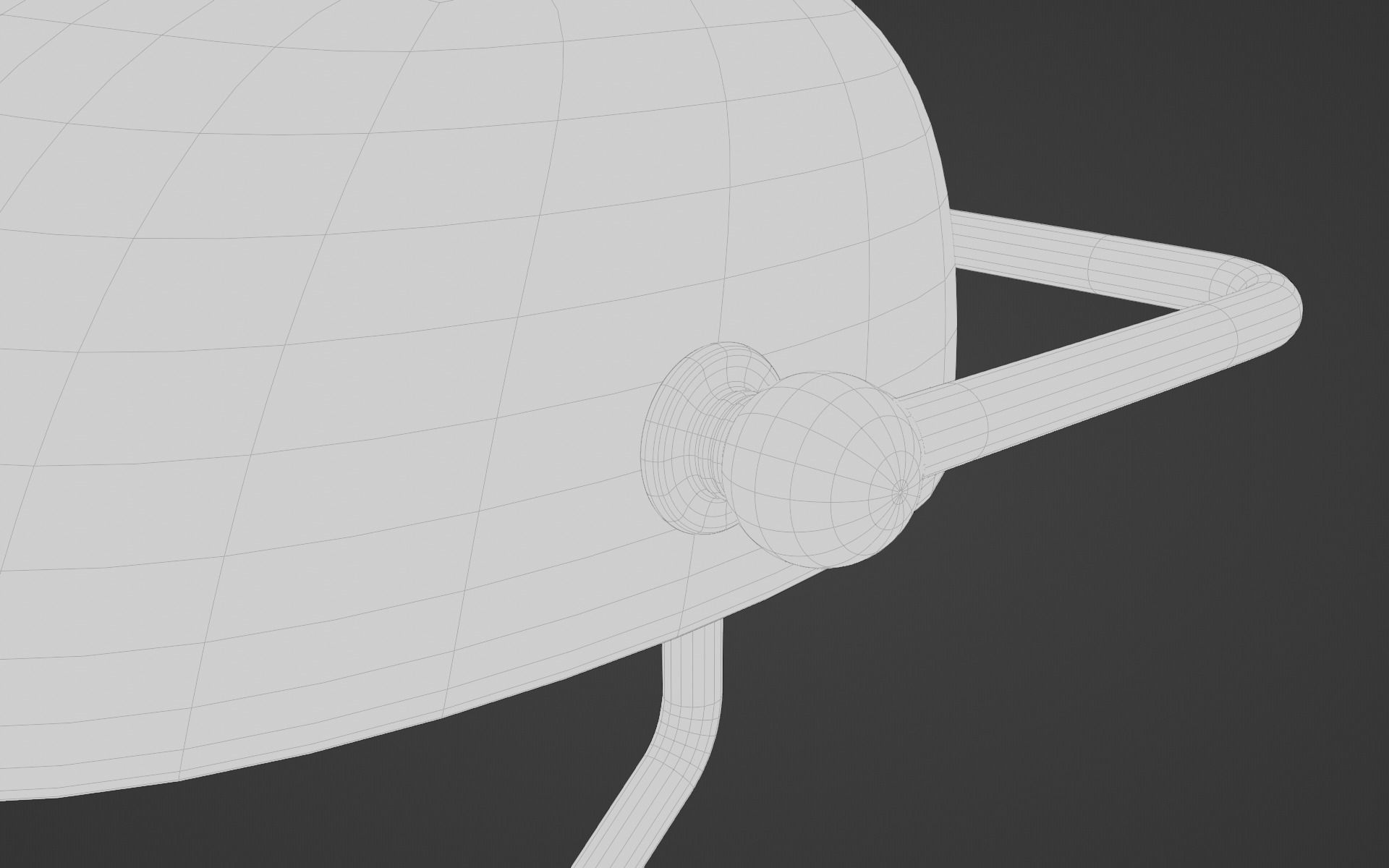 Old Table Lamp 3d Model 3D model_12