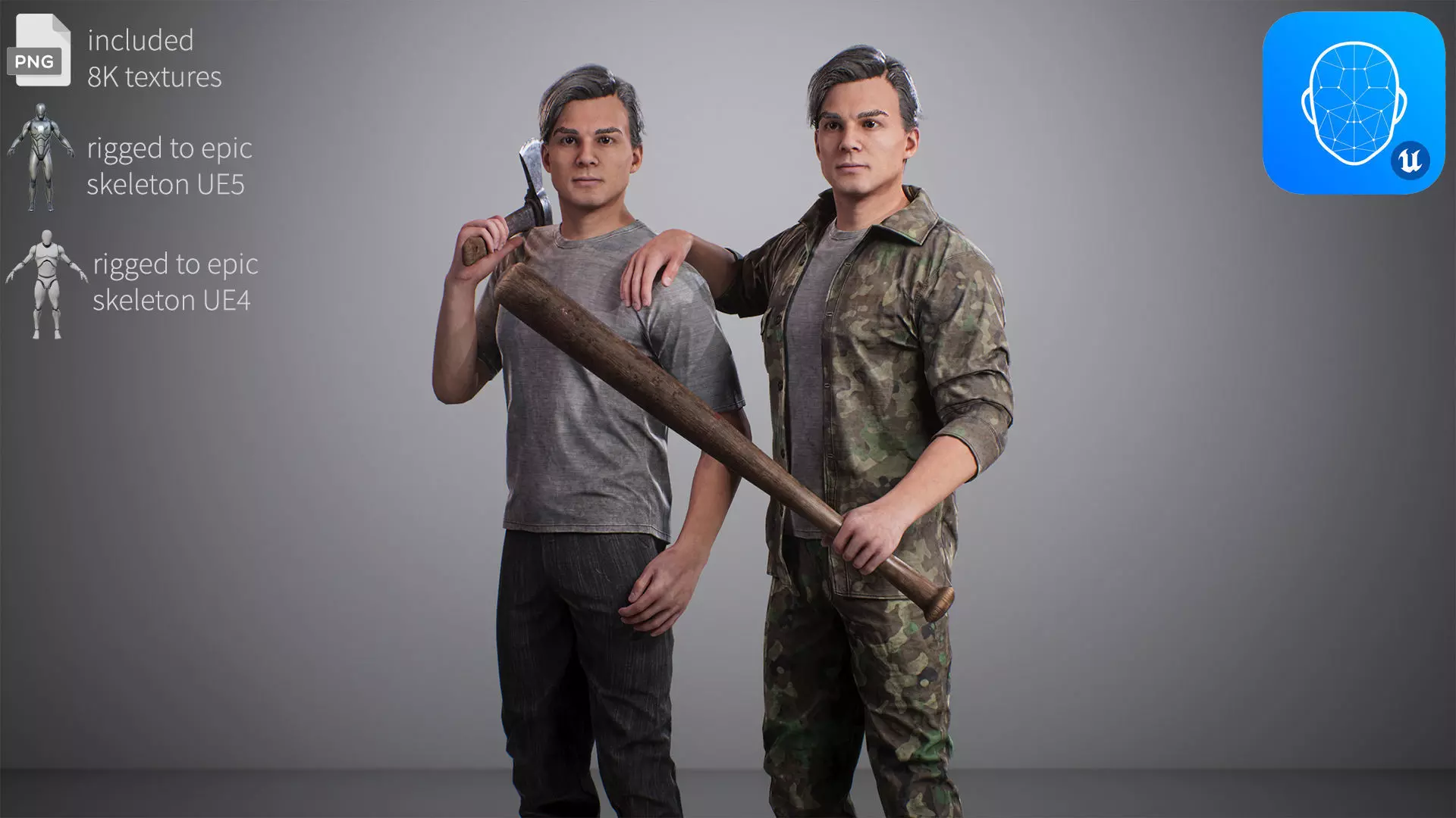 Survival 02 Low-poly 3D model_0