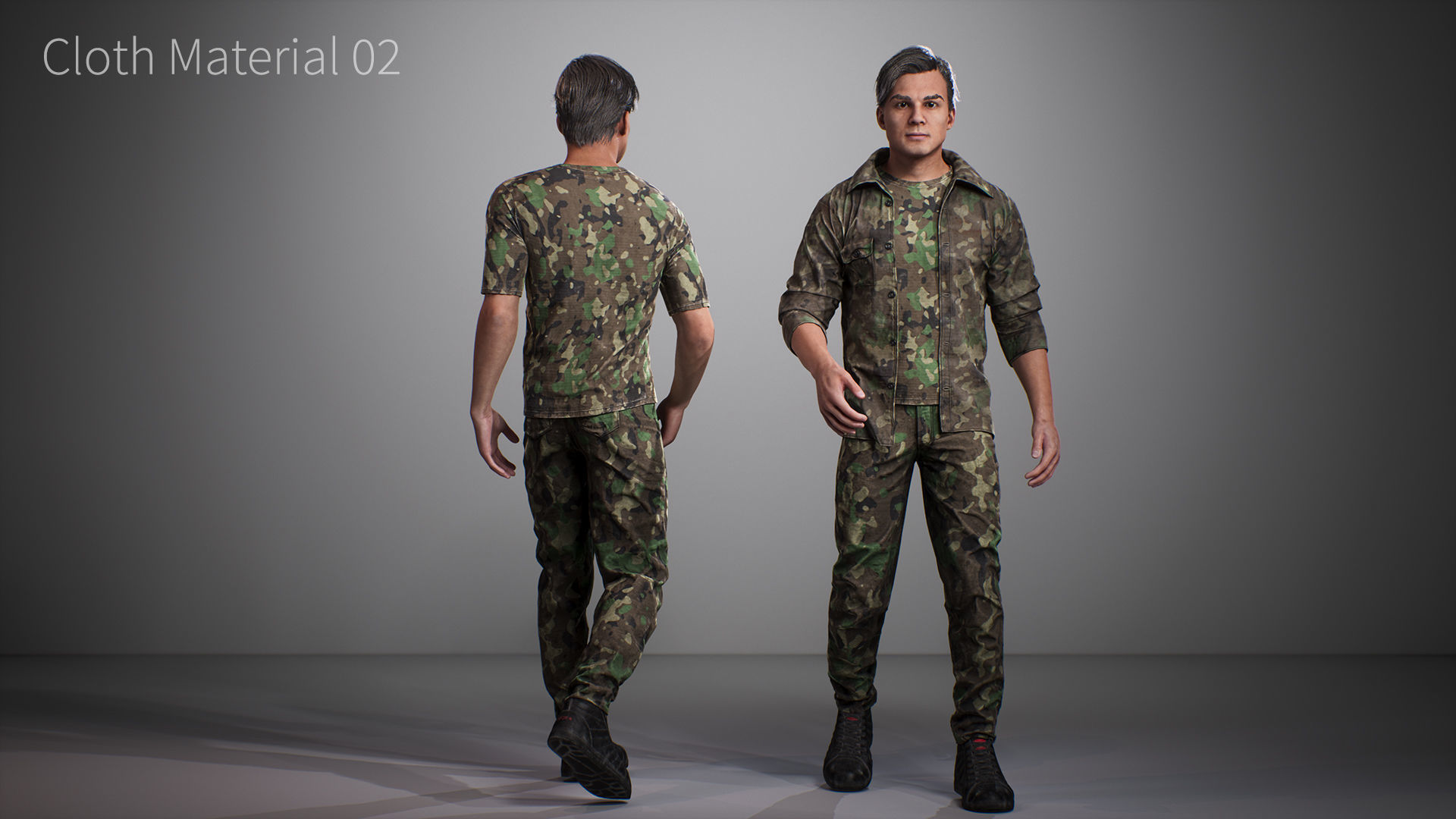 Survival 02 Low-poly 3D model_11