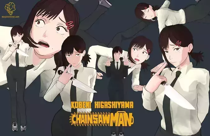 Kobeni Higashiyama 3D model