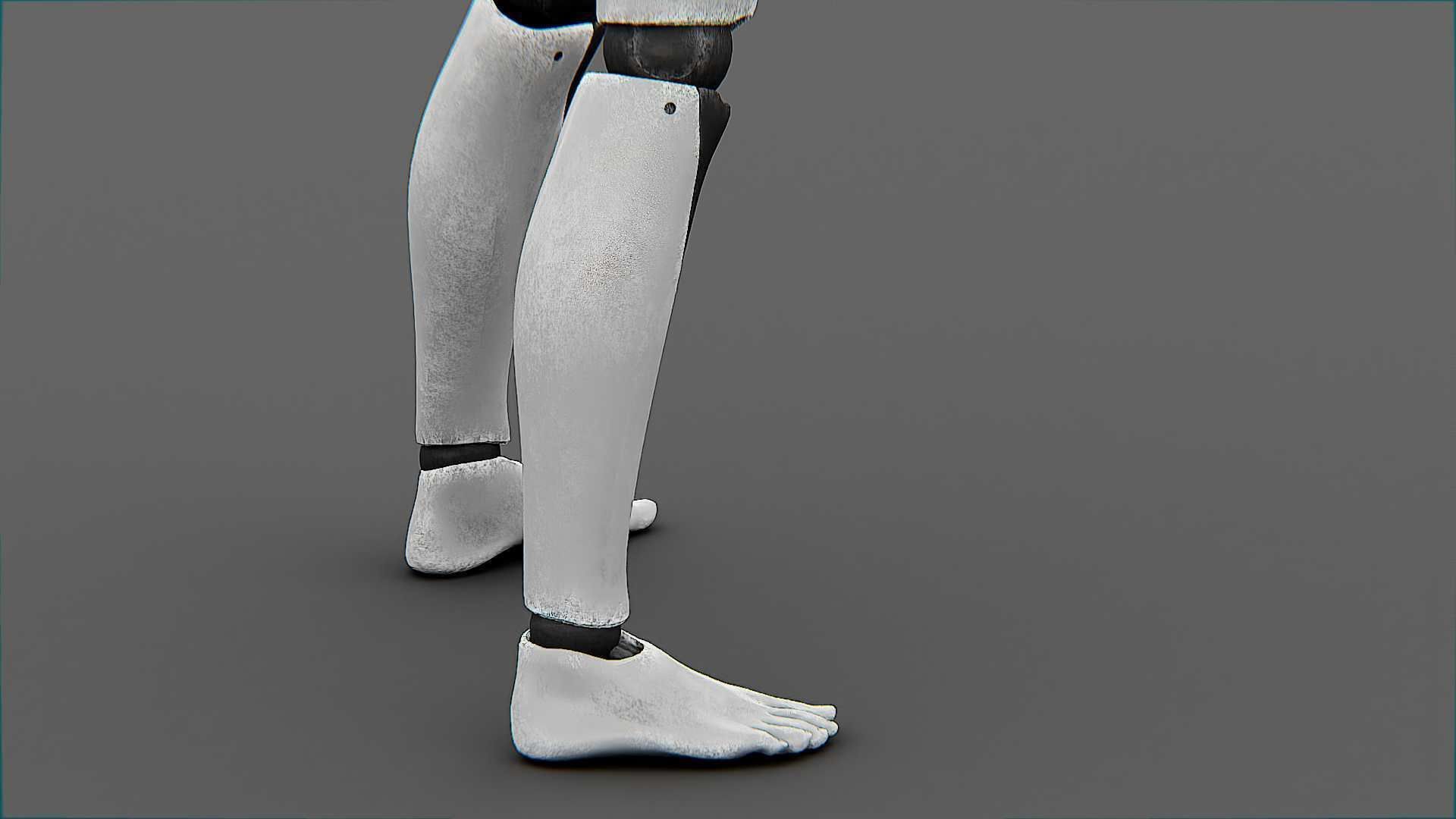 META HUMAN BOT-B Rigged for Unreal Engine - Unity - MIXAMO  3D model_21