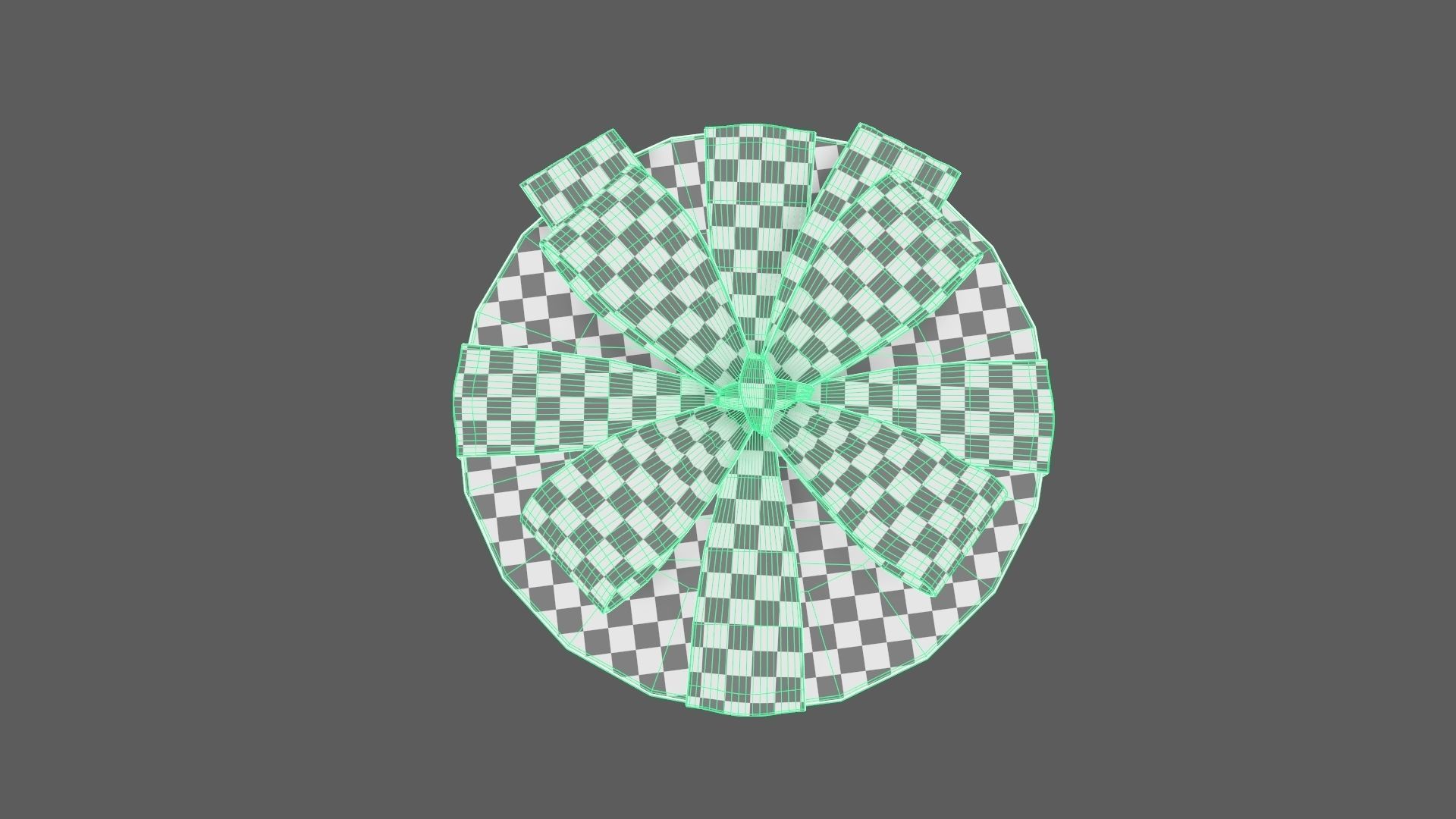 Christmas Gift Box 08 - V6 Low-poly 3D model_12