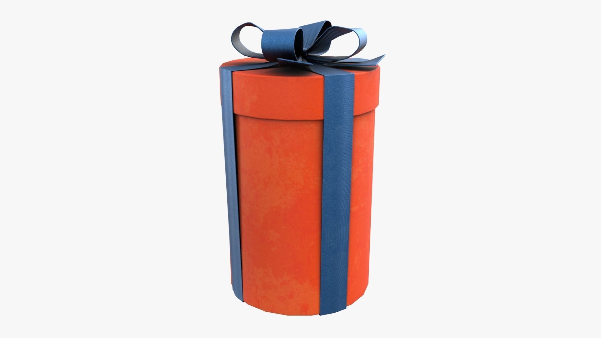 Christmas Gift Box 08 - V6 Low-poly 3D model_1