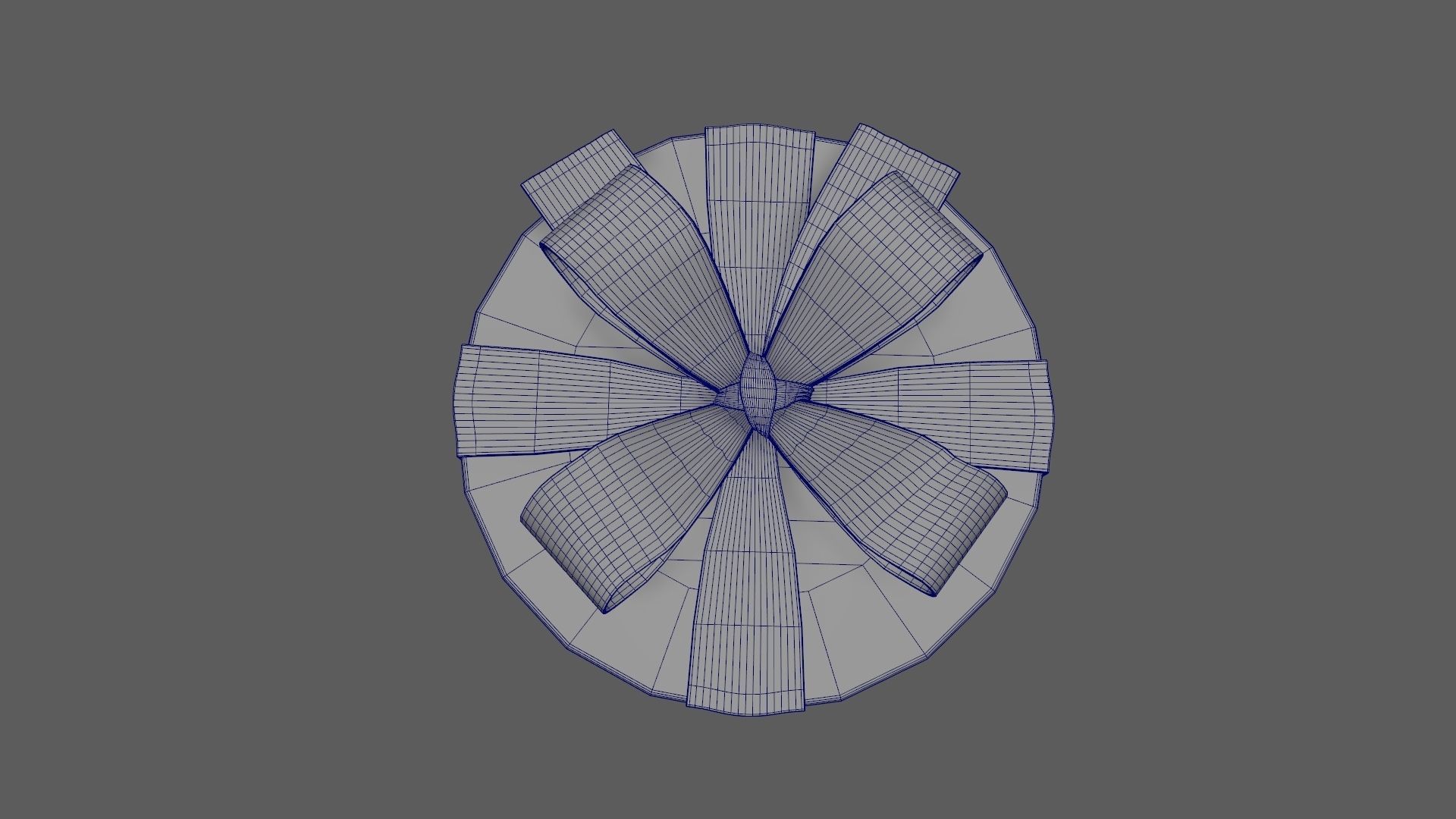 Christmas Gift Box 08 - V6 Low-poly 3D model_20