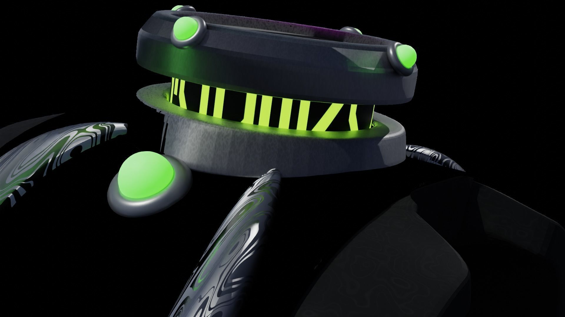 The Omnitrix - animated Free 3D model_2