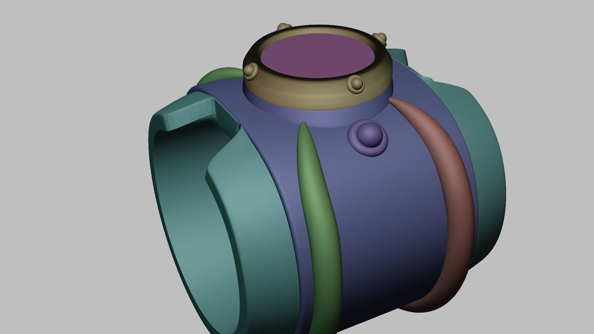 The Omnitrix - animated Free 3D model_6